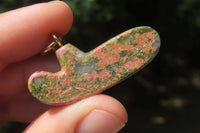 Hand Made Unakite Keyring - Sold Per Item - From South Africa