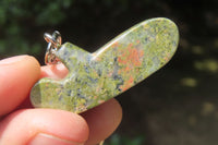 Hand Made Unakite Keyring - Sold Per Item - From South Africa