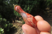 Hand Made Brecciated Red Jasper Keyrings - Sold Per Item - From South Africa