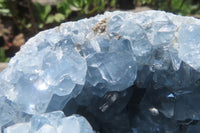 Natural Celestite Geode Specimen x 1 From Sakoany, Madagascar