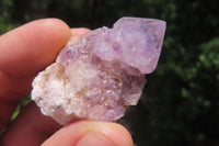 Natural Amethyst Spirit Quartz Clusters x 28 From Boekenhouthoek, South Africa