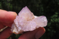 Natural Amethyst Spirit Quartz Clusters x 28 From Boekenhouthoek, South Africa