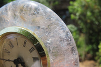 Polished Golden Rutile Quartz Alarm Clock - sold per item - From Brazil