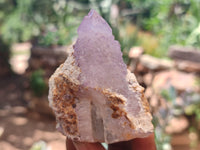 Natural Amethyst Spirit Quartz Clusters x 10 From Boekenhouthoek, South Africa