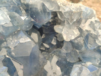 Natural Celestite Geode Specimen x 1 From Sakoany, Madagascar