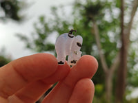 Hand Made Mixed Elephant Stone Pendants x 17 From Southern Africa