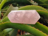 Polished Double Terminated Rose Quartz Points x 6 From Ambatondrazaka, Madagascar