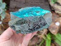 Natural Silica Chrysocolla Specimens x 2 From Kulukuluku, Congo