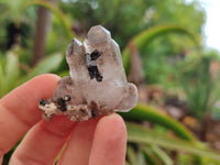 Natural Smokey Quartz With Aegirine Crystals x 27 From Malawi