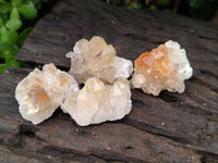 Natural Limonite Quartz Clusters x 70 From Solwezi, Zambia