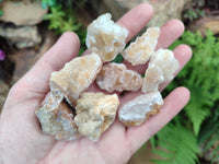 Natural Limonite Quartz Clusters x 70 From Solwezi, Zambia