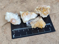 Natural Limonite Quartz Clusters x 70 From Solwezi, Zambia