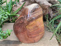 Polished Polychrome Jasper Standing Free Form x 1 From Mahajanga, Madagascar