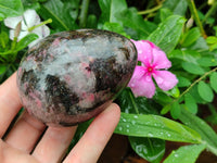 Polished Rhodonite Eggs x 4 From Madagascar