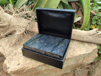 Polished Dumortierite Jewellery Box x 1 From Mozambique