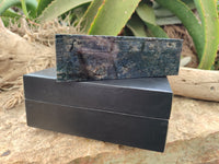 Polished Dumortierite Jewellery Box x 1 From Mozambique