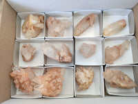 Natural Quartz Clusters x 12 From Mpika, Zambia