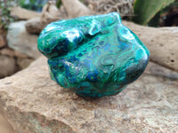 Polished Malacolla Free Form x 1 From Kalukundi Mine, Congo