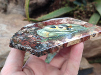 Hand Made Monkey Decoupage Stone Slabs x 6 From Southern Africa