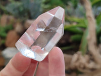 Polished Clear Quartz Points x 12 From Madagascar