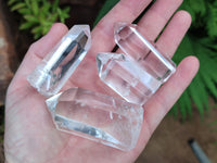 Polished Clear Quartz Points x 12 From Madagascar