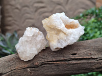 Natural Limonite Quartz Clusters x 35 From Solwezi, Zambia