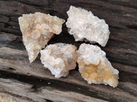 Natural Limonite Quartz Clusters x 35 From Solwezi, Zambia