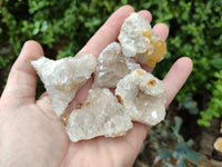 Natural Limonite Quartz Clusters x 35 From Solwezi, Zambia