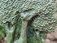 Hand Made Green Verdite Giraffe Carving x 1 From Zimbabwe