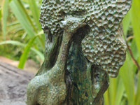 Hand Made Green Verdite Giraffe Carving x 1 From Zimbabwe