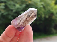 Polished Mixed Inclusion Window Quartz Crystals x 20 From Madagascar