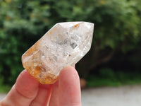 Polished Mixed Inclusion Window Quartz Crystals x 20 From Madagascar