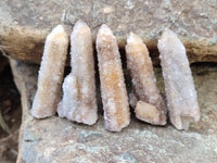 Natural Fairy Spirit Quartz Crystals x 24 From Boekenhouthoek, South Africa