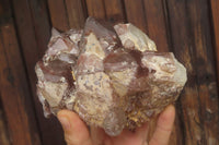 Natural Red Hematoid Quartz Cluster x 1 From Karoi, Zimbabwe