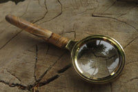 Polished Picture Stone Jasper Magnifying Glass - Sold Per Item - From Namibia