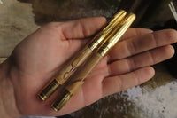 Polished Picture Stone Jasper Fountain Pen - Sold Per Item - From Namibia