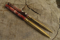 Polished Brecciated Jasper Letter Openers - Sold Per Item - From South Africa