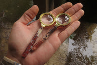 Polished Brecciated Jasper Magnifying Glass - Sold Per Item - From South Africa