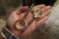 Polished Brecciated Jasper Magnifying Glass - Sold Per Item - From South Africa