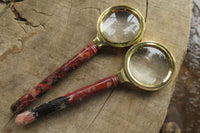 Polished Brecciated Jasper Magnifying Glass - Sold Per Item - From South Africa