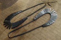 Polished Silver Hematite Egyptian Choker Necklace - Sold Per Item - From China