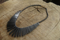 Polished Silver Hematite Egyptian Choker Necklace - Sold Per Item - From China