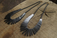 Polished Silver Hematite Egyptian Choker Necklace - Sold Per Item - From China