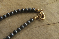 Polished Silver Hematite Egyptian Choker Necklace - Sold Per Item - From China