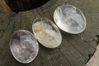 Polished Assortment Of Quartz Palm Stones x 12 From Madagascar