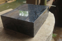 Polished Dumortierite Jewellery Box x 1 From Mozambique