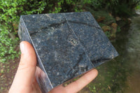 Polished Dumortierite Jewellery Box x 1 From Mozambique