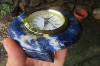 Polished Classic Sodalite Alarm Clock - sold per item - From Namibia