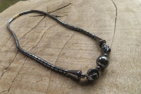 Polished Hematite Mixed Bead Chocker - Sold Per Item - From China