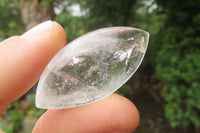 Polished Clear Quartz "Angel Tears" Pendant Pieces x 40 From Madagascar